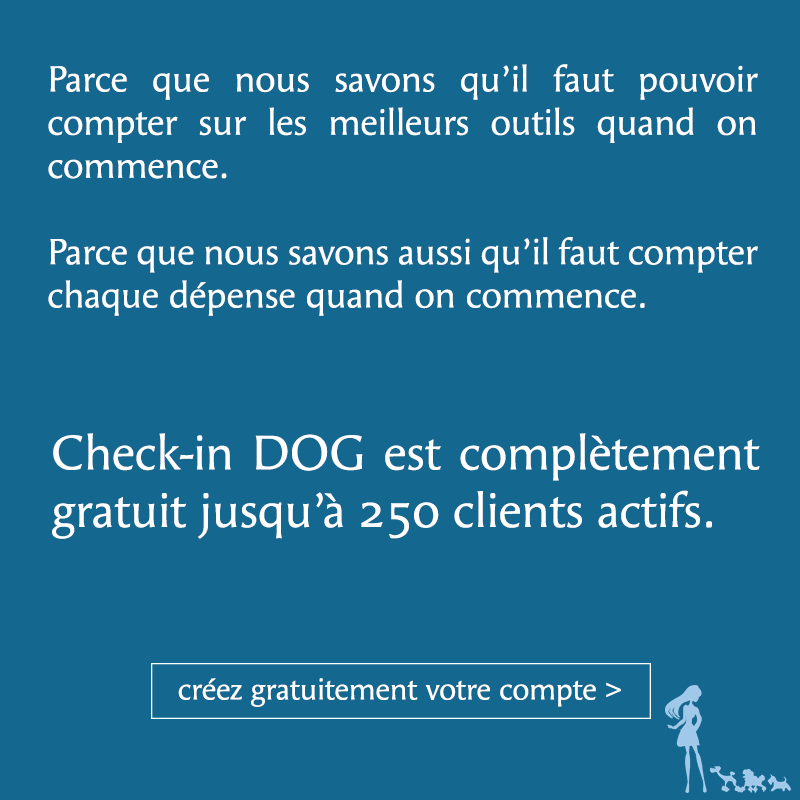 Check-in DOG gratuit